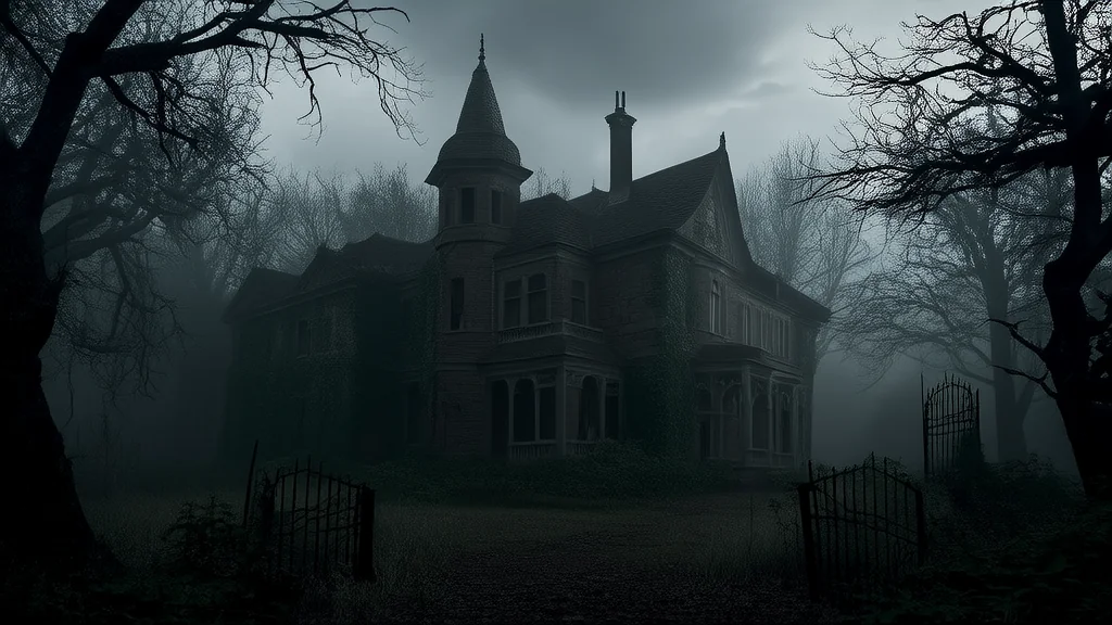 The Secret of Blackthorn House and the Artist Who Never Returned - Weird Tales Illustration