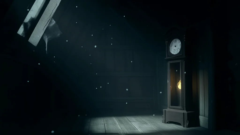 The Clock That Ticked at 3:17 a.m. and the Tenant Who Could Not Sleep - Weird Tales Illustration