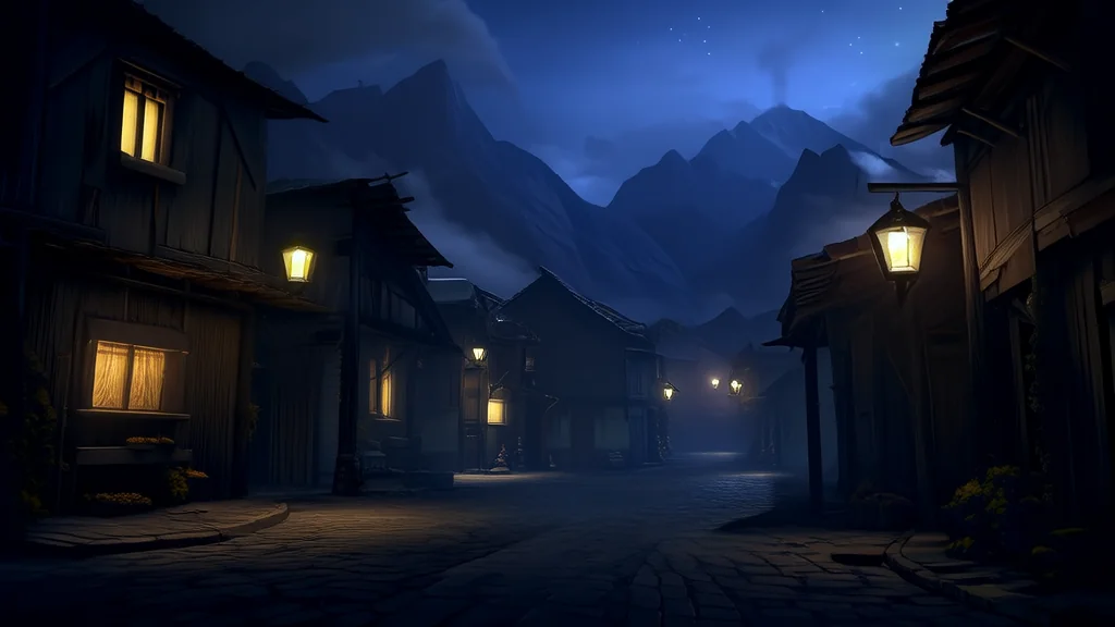 The Secret of Black Hollow Where Time Forgets Your Memories - Weird Tales Illustration