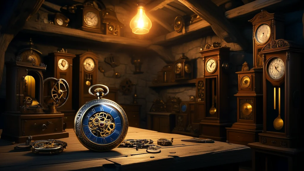 时间之外的钟声 - Weird Tales Illustration