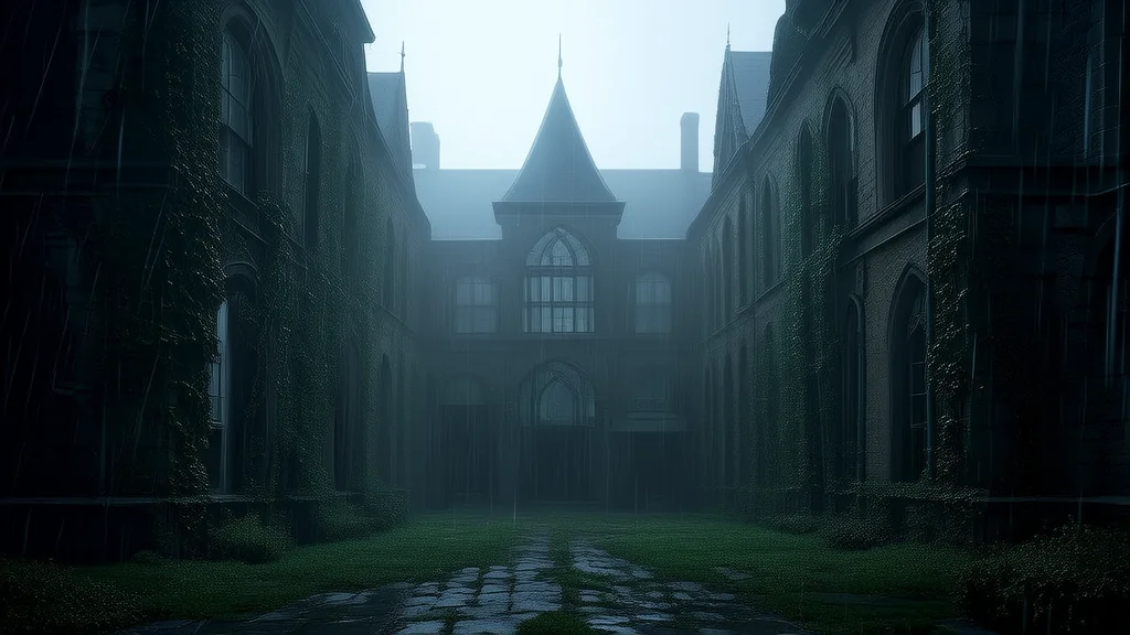 The Silent Girl of Hollowbrook: A Mystery That Haunts Every Stormy Night - Weird Tales Illustration