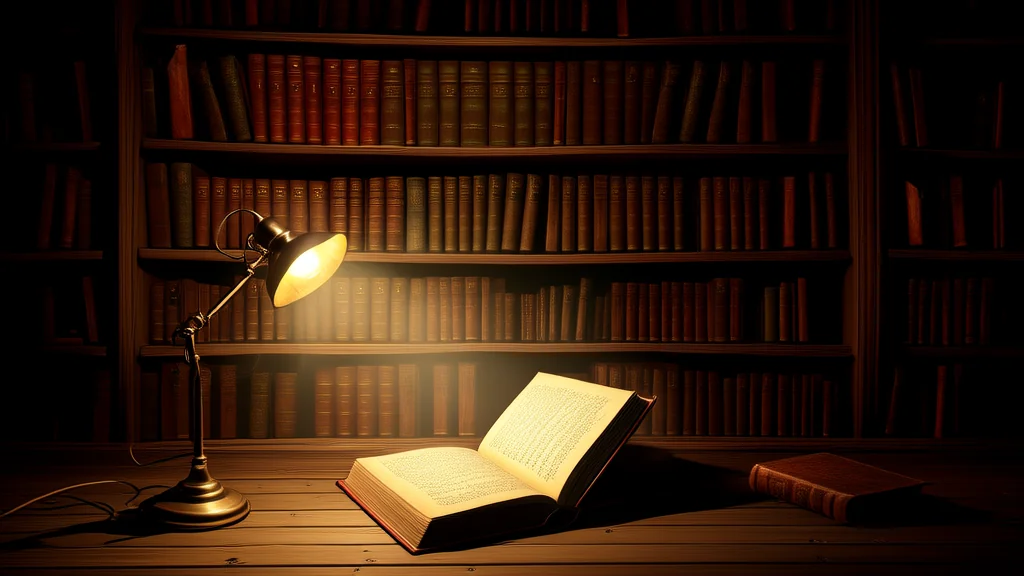 未完成的章节：书店里的命运之书 - Weird Tales Illustration