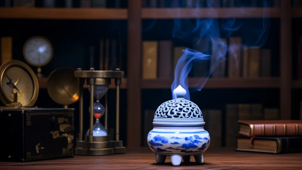 青瓷香炉现幽梦，古物拾遗藏玄机 - Weird Tales Illustration