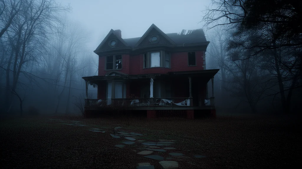 The Vanishing Inventor and the House That Never Let Go - Weird Tales Illustration