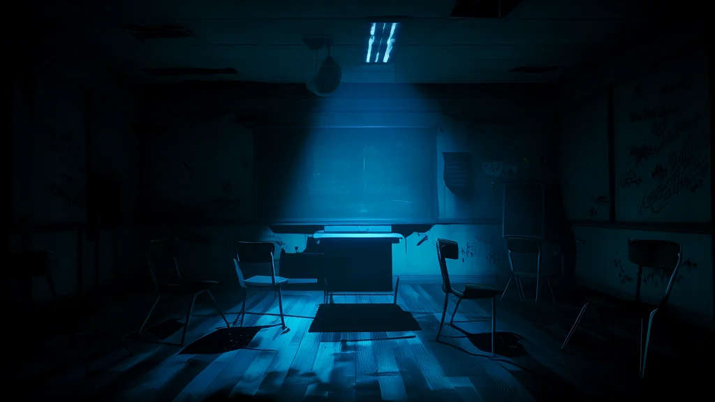 最后一排的课桌，藏着她的日记 - Weird Tales Illustration