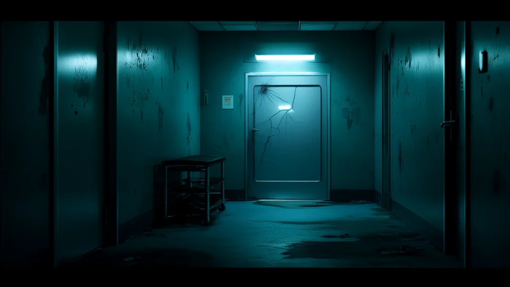 深夜医院的诡异脚步声与消失的医生 - Weird Tales Illustration
