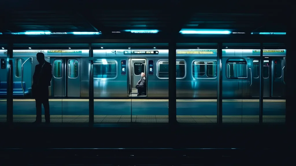 末班车上的灰色影子 - Weird Tales Illustration