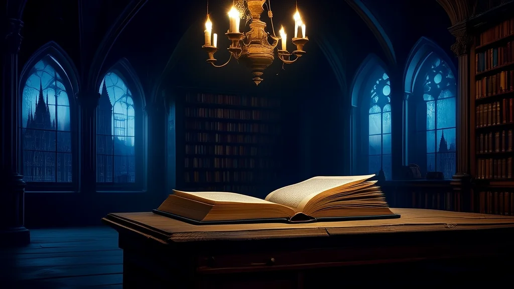 第七夜，北楼幽影录 - Weird Tales Illustration