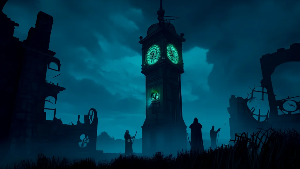 钟楼低鸣，暗室惊魂 - Weird Tales Illustration