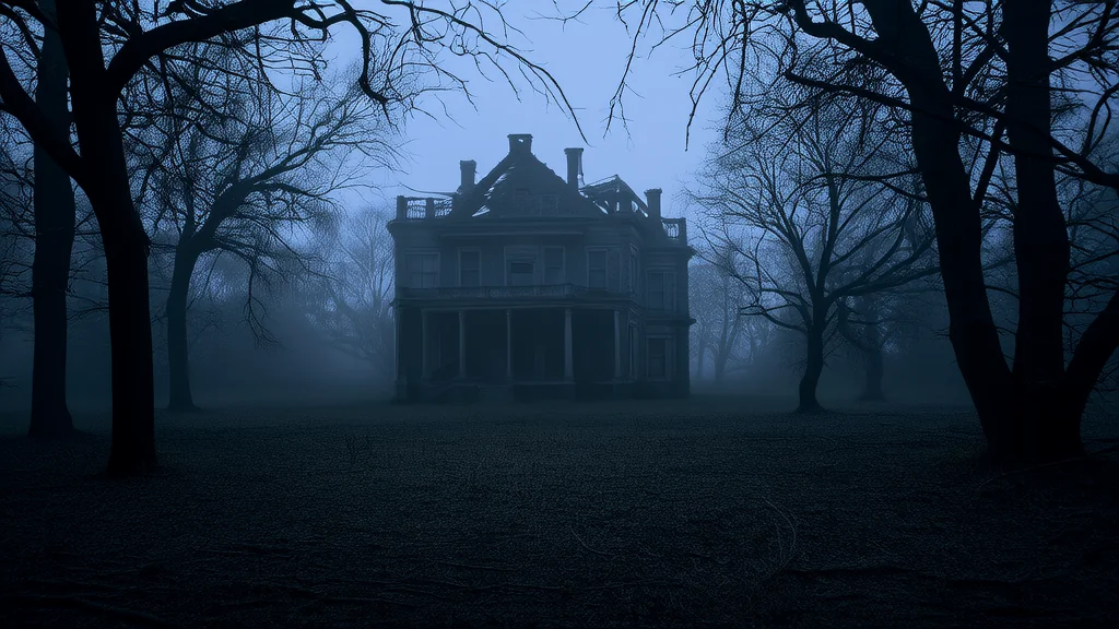 The Secret of Elmsworth's Hollow House and the Shadows That Never Let Go - Weird Tales Illustration