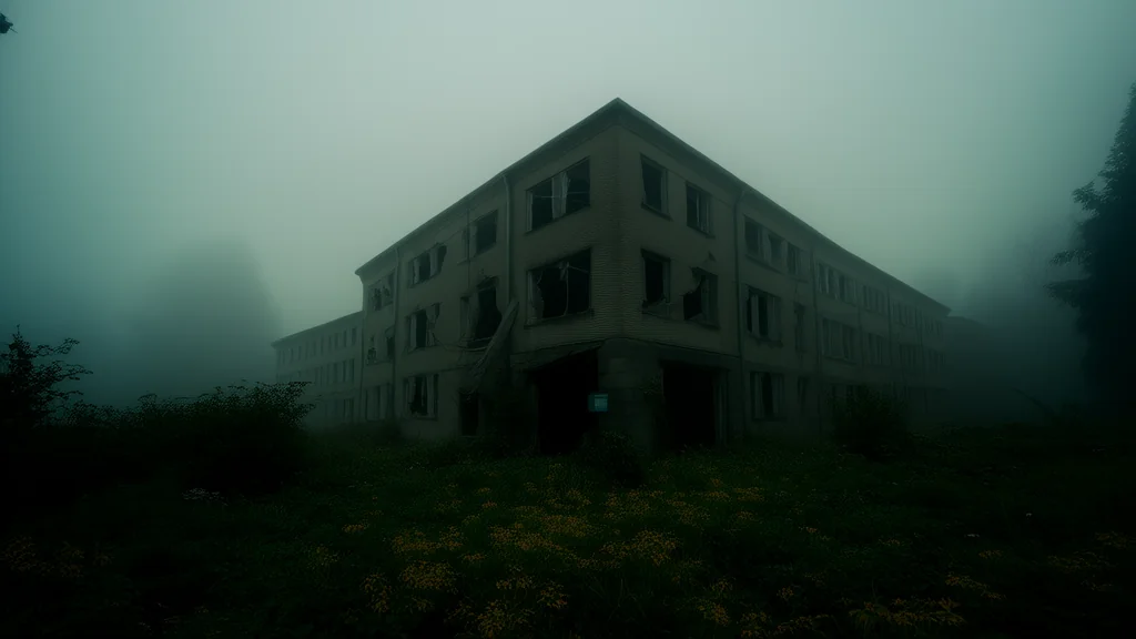 The Forgotten Hospital's Secret Light and the Whisper That Never Died - Weird Tales Illustration