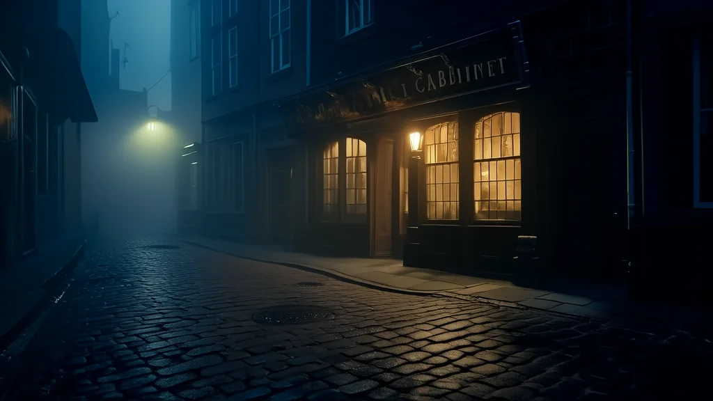 The Whispering Curios of Eldermoor and the Woman Who Never Returned - Weird Tales Illustration