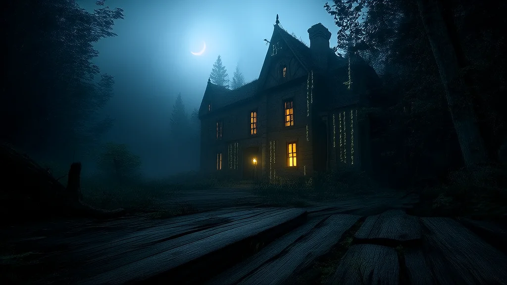 老宅符号之谜与消失的考古生 - Weird Tales Illustration