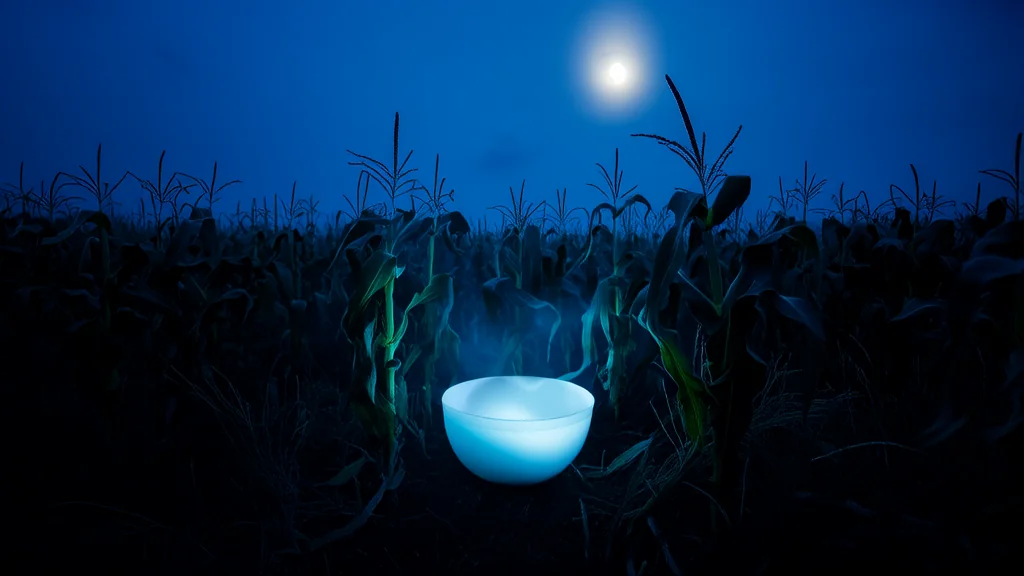 神秘银碗消失后，老林头的玉米地突然长出奇怪作物 - Weird Tales Illustration