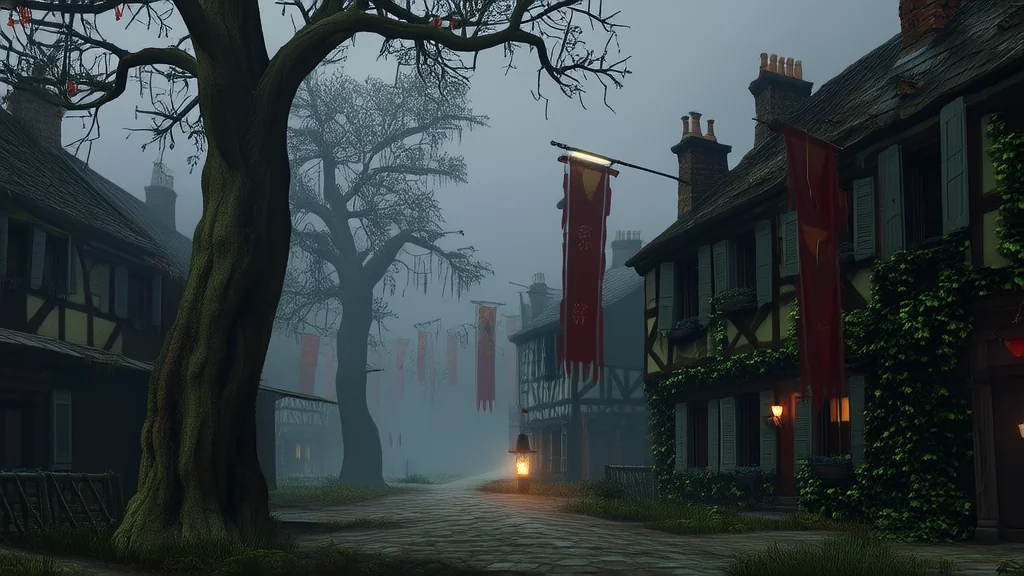 The Silent Harvest: When Elmsworth's Festival Vanished in 1998 - Weird Tales Illustration