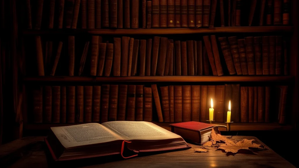 暗红日记引幽影，青石巷中藏玄机 - Weird Tales Illustration